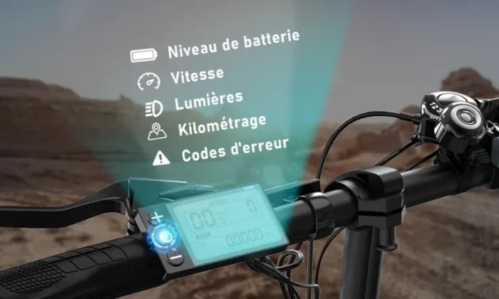 COLORWAY BK6G - Bicicleta eléctrica plegable de 20″ - 36 V, 12 Ah, 250 W - Negra - Image 4