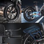 PHNHOLUN C6 PRO – Bicicleta eléctrica de doble suspensión - Batería de 48 V 17,5 Ah - Motor de 1000 W - Autonomía máxima de 120 km - Image 6